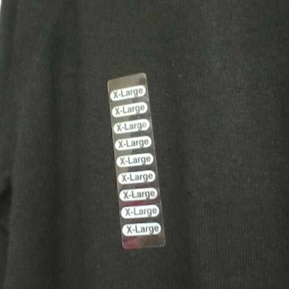 ❄️Designers Originals XL WOMEN'S LONG SLEEVE NWT Black sweater - Picture 2 of 7